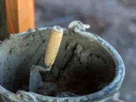 A Bucket of cement